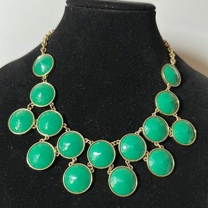 🌺Summer Green Statement Necklace